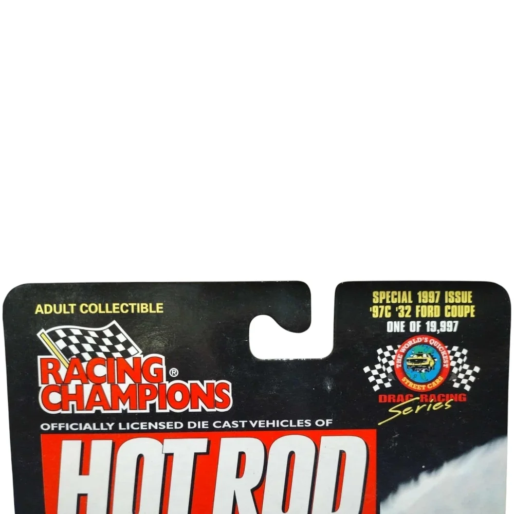 Racing Champions 1997 HOT ROD #97C - '32 Ford Coupe - Blue- LIMITED EDITION!